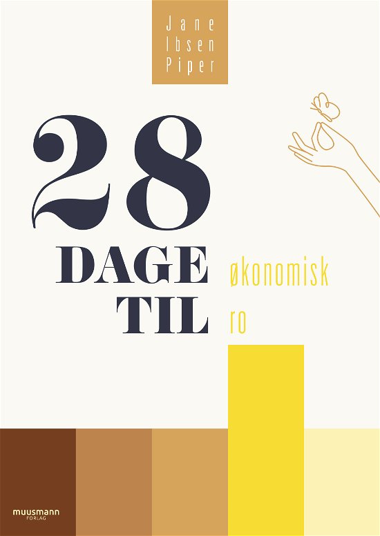 Cover for Jane Ibsen Piper · 28 dage til nye vaner: 28 dage til økonomisk ro (Sewn Spine Book) [1th edição] (2022)