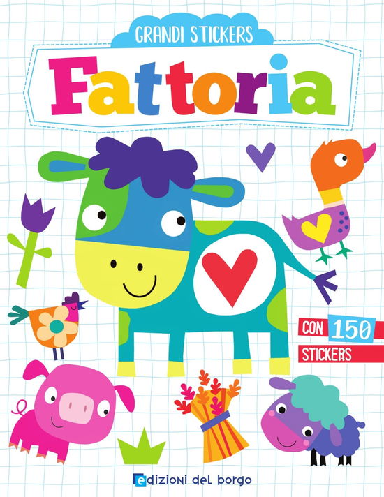 Cover for Elizabeth Golding · Fattoria. Grandi Stickers. Con Adesivi. Ediz. A Colori (Book)