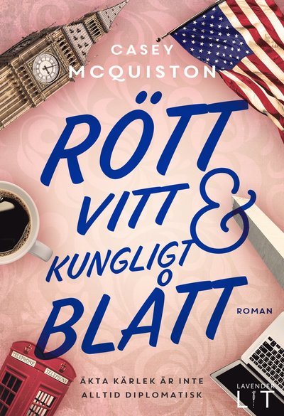 Cover for Casey McQuiston · Rött, vitt och kungligt blått (Paperback Book) (2021)