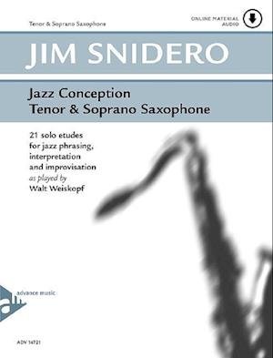 Cover for Jim Snidero · Jazz Conception for Tenor (Soprano) Saxophone (Pamflet)