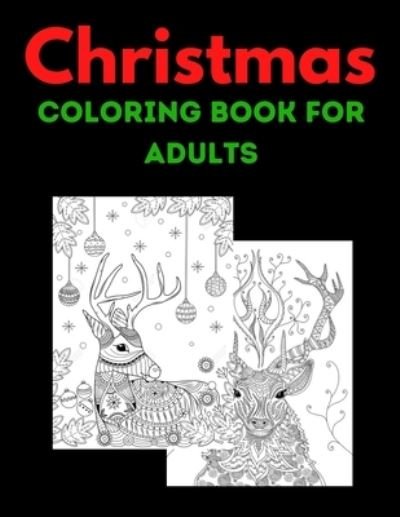 Cover for Trendy Coloring · Christmas Coloring Book For Adults (Pocketbok) (2020)