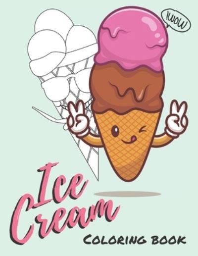 Cover for Jamael Activity Book · Ice Cream Coloring Book (Paperback Book) (2020)