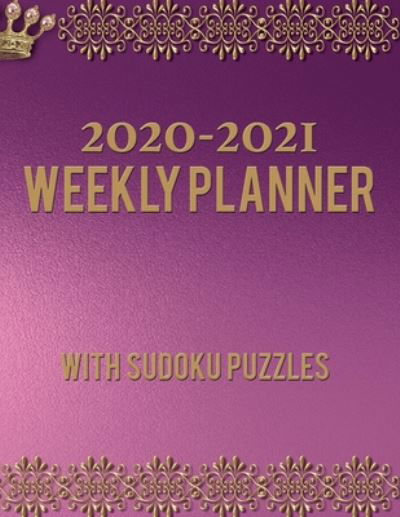 Cover for Mws Planner Publishing · 2020-2021 Weekly Planner With Sudoku Puzzles (Paperback Book) (2020)
