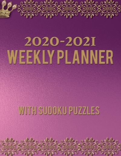 Cover for Mws Planner Publishing · 2020-2021 Weekly Planner With Sudoku Puzzles (Paperback Book) (2020)