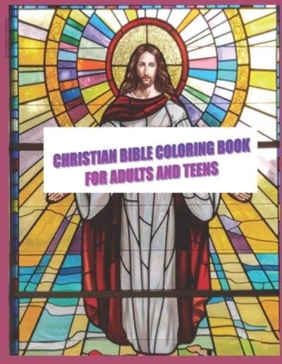 Cover for Dwane Jenkins · Christian Bible Coloring Book For Adults &amp; Teens (Pocketbok) (2020)